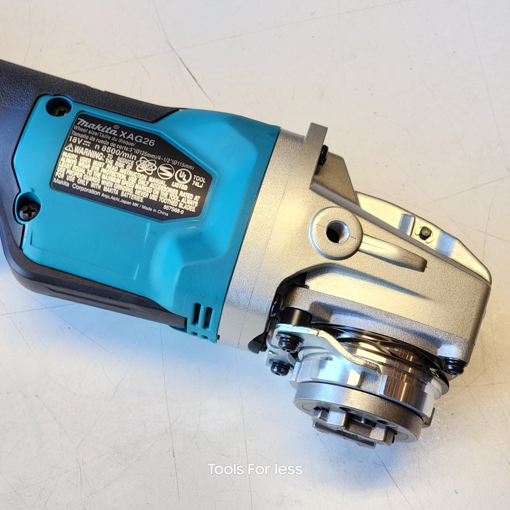 18V LXT Lithium-Ion Brushless Cordless 4-1/2 in./5 in. Paddle Switch X-LOCK Angle Grinder with AFT, Tool Only (XAG26Z) 18V LXT Lithium-Ion Brushless Cordless 4-1/2 in./5 in. Paddle Switch X-LOCK Angle Grinder with AFT, Tool Only (XAG26Z)